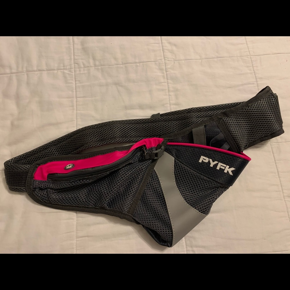 PYFK RUNNING BELT WITH BOTTLE HOLDER
